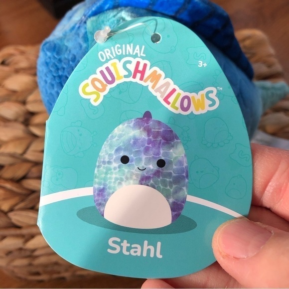 Squishmallows Stahl the Dinosaur in 5" - Picture 5 of 7